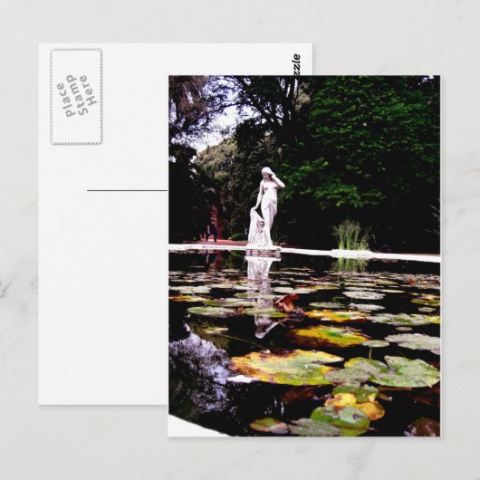 Buenos Aires Park Postkarte (Vorne/Hinten)