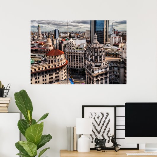 Buenos Aires Poster (Heimbüro)