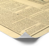 Buenos Aires Poster (Ecke)