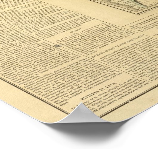 Buenos Aires Poster (Ecke)