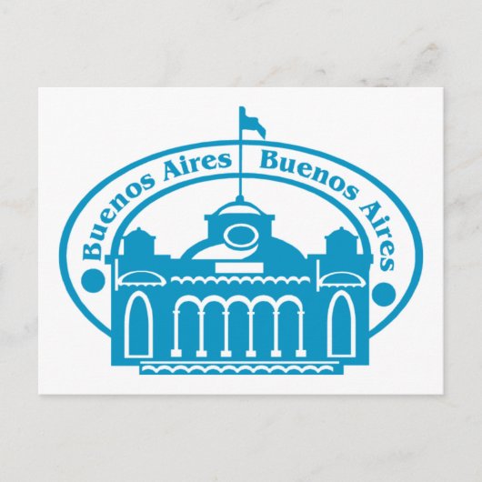 Buenos Aires Postkarte (Vorderseite)