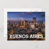Buenos Aires Postkarte (Vorne/Hinten)