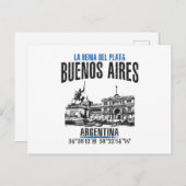 Buenos Aires Postkarte (Vorne/Hinten)