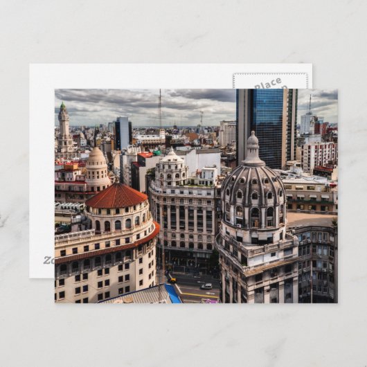 Buenos Aires Postkarte (Vorne/Hinten)
