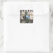 Buenos Aires Quadratischer Aufkleber (Tasche)