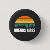 Buenos Aires Retro Button (Vorderseite)
