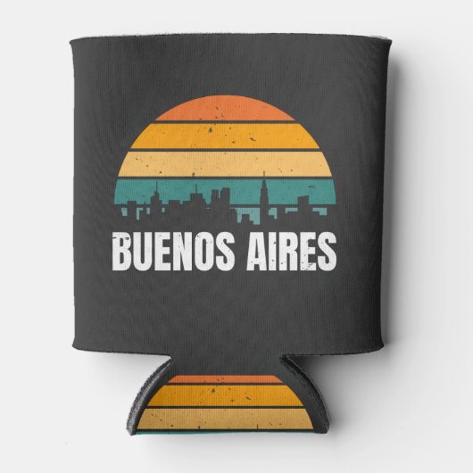 Buenos Aires Retro Dosenkühler (Vorderseite)