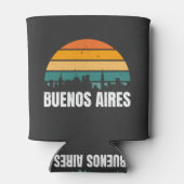 Buenos Aires Retro Dosenkühler (Rückseite)