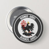 Buenos Aires RundEmblem Button (Vorne & Hinten)