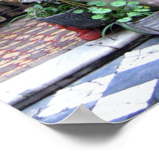 Buenos Aires Scene Poster (Ecke)