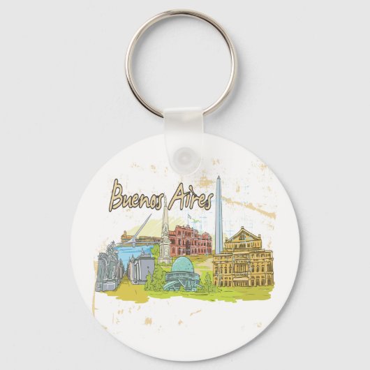 Buenos Aires Schlüsselanhänger (Vorderseite)