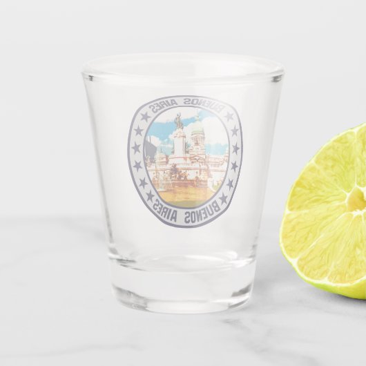 Buenos Aires Schnapsglas (Rückseite)