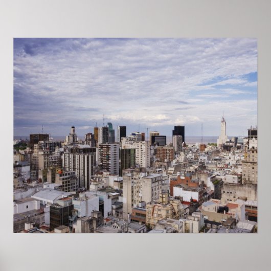 Buenos Aires Skyline 2 Poster (Vorne)