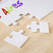 Buenos Aires skyline im Watercolor Puzzle (Seite)