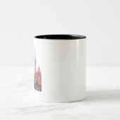 Buenos Aires skyline poster Zweifarbige Tasse (Mittel)