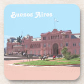 Buenos Aires Souvenir, Argentinien Getränkeuntersetzer (Vorderseite)