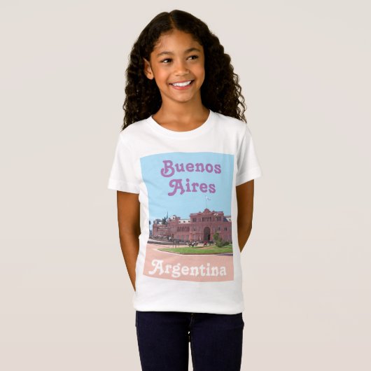 Buenos Aires Souvenir, Argentinien T-Shirt (Vorne ganz)