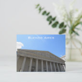 Buenos Aires Spalten Postkarte (Stehend Vorderseite)