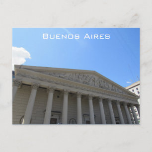 Buenos Aires Spalten Postkarte