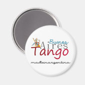 Buenos Aires Tango Magnet (Vorderseite/Rückseite)