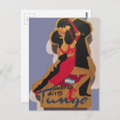 Buenos Aires Tango Postkarte (Vorne/Hinten)