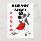 Buenos Aires Tango Postkarte (Vorderseite)