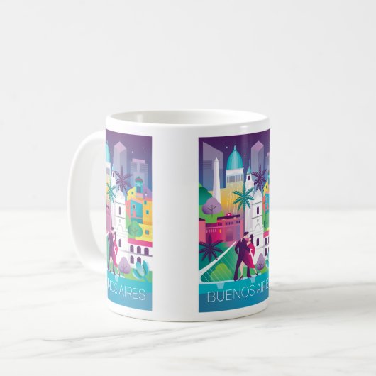 Buenos Aires Tasse (Vorderseite Links)