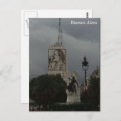 Buenos Aires - Torre de los Ingleses Postkarte (Vorne/Hinten)
