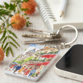 Buenos Aires Travel Schlüsselanhänger (Vorderseite rechts)