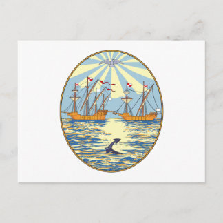 Buenos-Aires-Wappen Postkarte