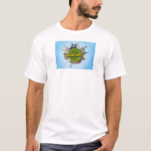 Buenos Aires winziger kleiner Planet Wahrzeichen A T-Shirt