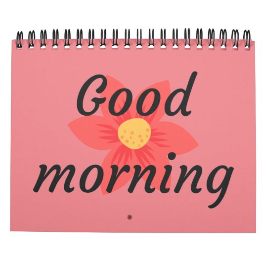 Buenos Días | Good morning Kalender (Rückseite)