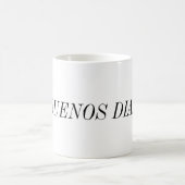 Buenos Dias (Guten Morgen) Kaffeetasse (Mittel)