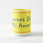 Buenos Dias Mi Amor Taza de Café Mug Tasse (Zentrum)