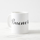Buenos días Tasse (Vorderseite Links)