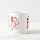 Buenos Días Zanahoritas Kaffeetasse (Vorderseite Links)
