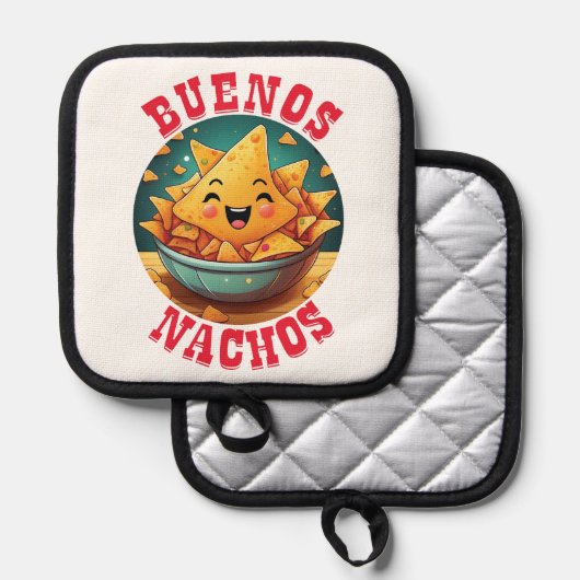 Buenos Nachos Topflappen (Vorderseite/Rückseite)