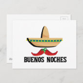Buenos Noches Postkarte (Vorne/Hinten)