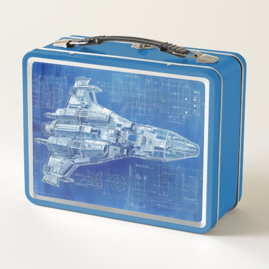 Bueprint Metall Brotdose (Rückseite)