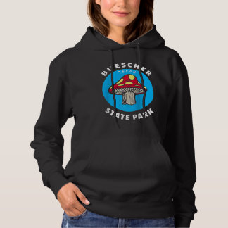 Buescher State Park Texas TX Mushroom Vacation Sou Hoodie