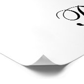 Buff African Goose Family Poster (Ecke)