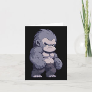 Buff Alpha Silverback Gorilla Ape Design Boxen Go Karte