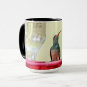 Buff-Bummingbird in Texas Tasse (Vorderseite Links)