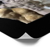 Buff Cats Autism Meme Poster (Ecke)