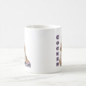 Buff Cocker Mama Spaniel; Cocker Spanische Mama Kaffeetasse (Mittel)