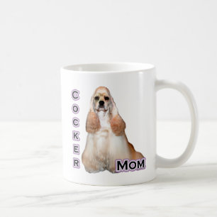 Buff Cocker Mama Spaniel; Cocker Spanische Mama Kaffeetasse