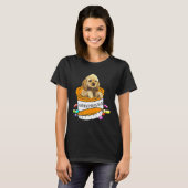 Buff Cocker Spaniel Antidepressant T-Shirt (Vorne ganz)