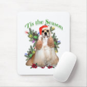 Buff Cocker Spaniel 'Das ist die Jahreszeit Mousepad (Mit Mouse)