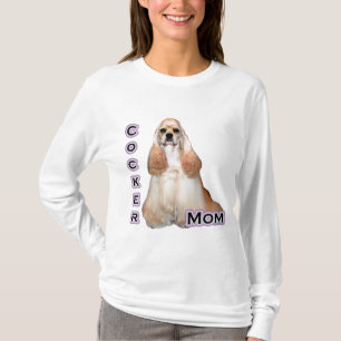 Buff Cocker Spaniel Mutter; Cocker Spaniel Mutter T-Shirt