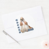 Buff Cocker Spaniel Vater 4 - Aufkleber (Umschlag)